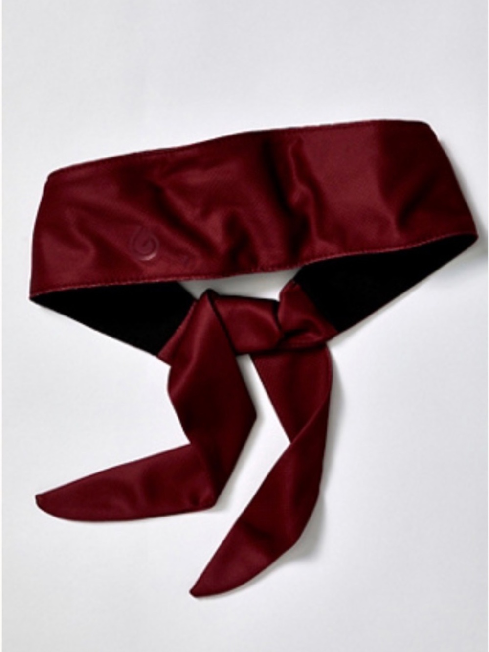 Free People Gym Wrap Tie Knotted Headband Women Red